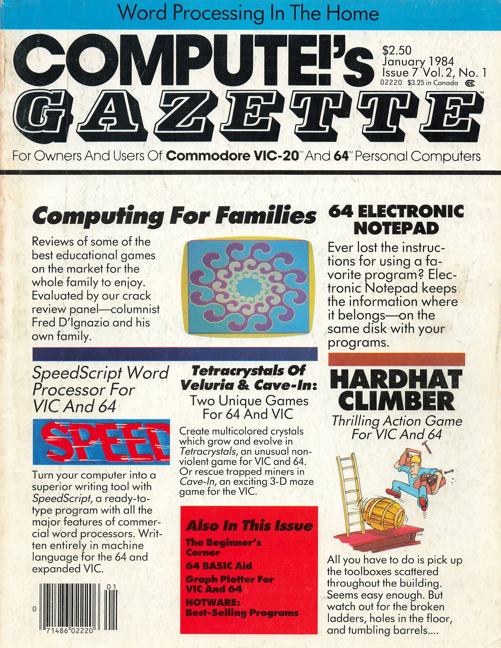 Compute!'s Gazette Issue 007 (January 1984)