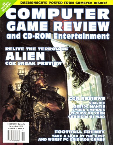 More information about "Computer Game Review Issue 016 (November 1992)"