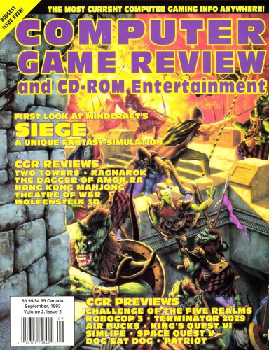 More information about "Computer Game Review Issue 014 (September 1992)"