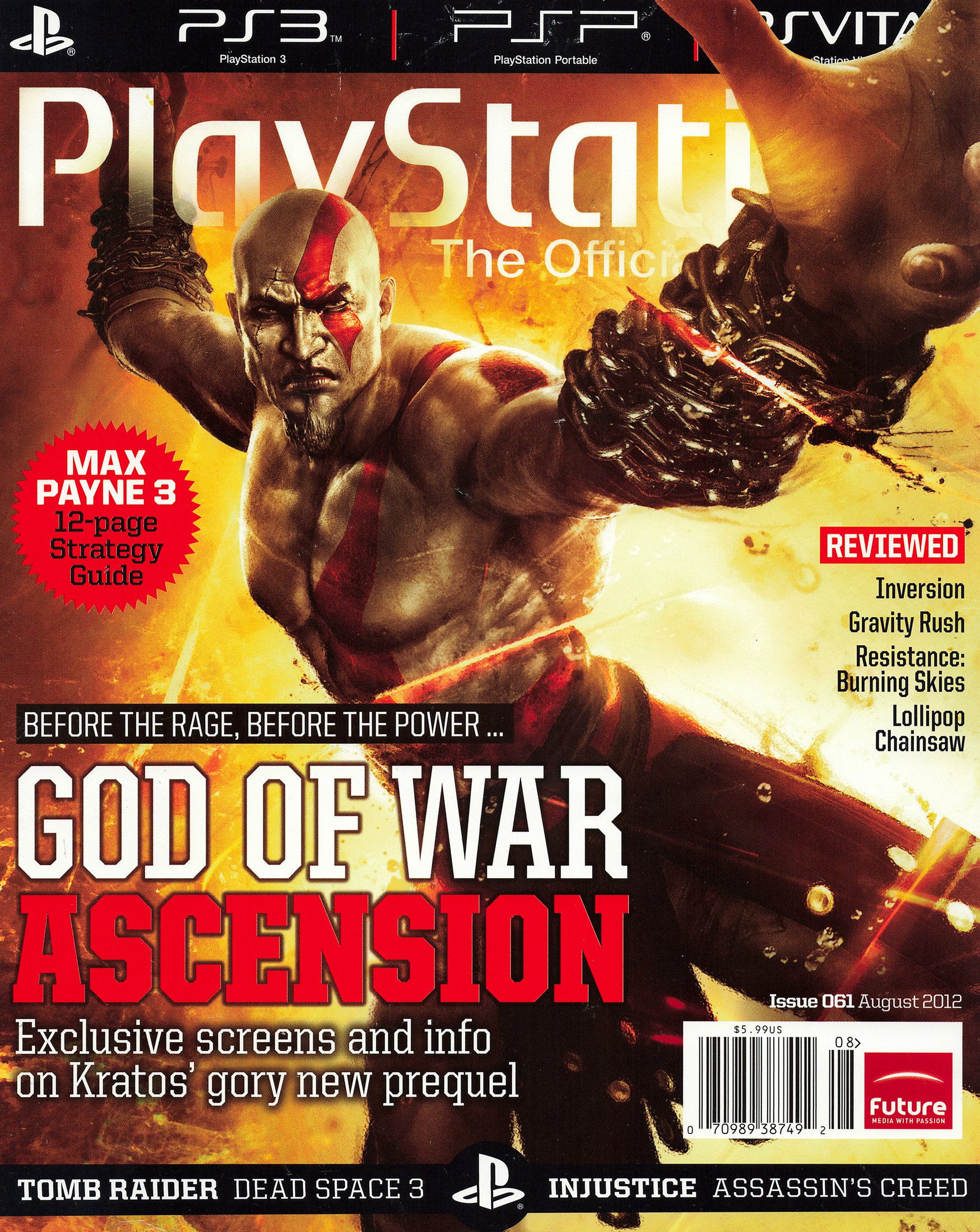 PlayStation: The Official Magazine Issue 61 (August 2012)