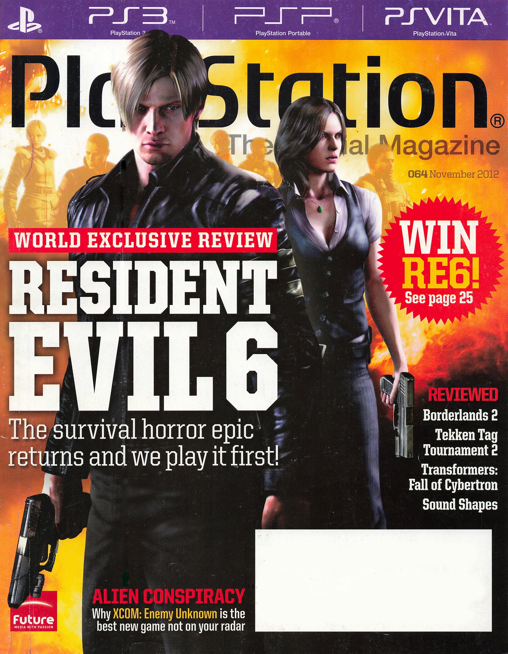 PlayStation: The Official Magazine Issue 64 (November 2012)