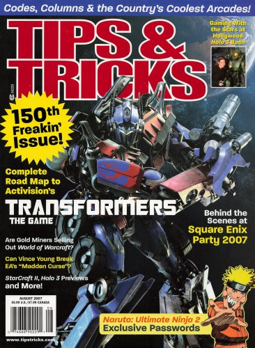 More information about "Tips & Tricks Issue 150 (August 2007)"