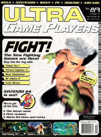 More information about "Ultra Game Players Issue 89 (October 1996)"