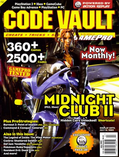 More information about "Code Vault Issue 12 (July 2003)"