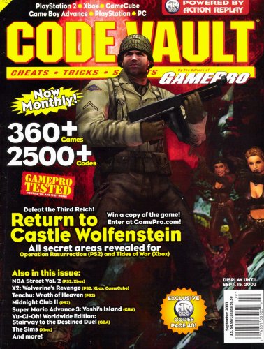 More information about "Code Vault Issue 14 (September 2003)"