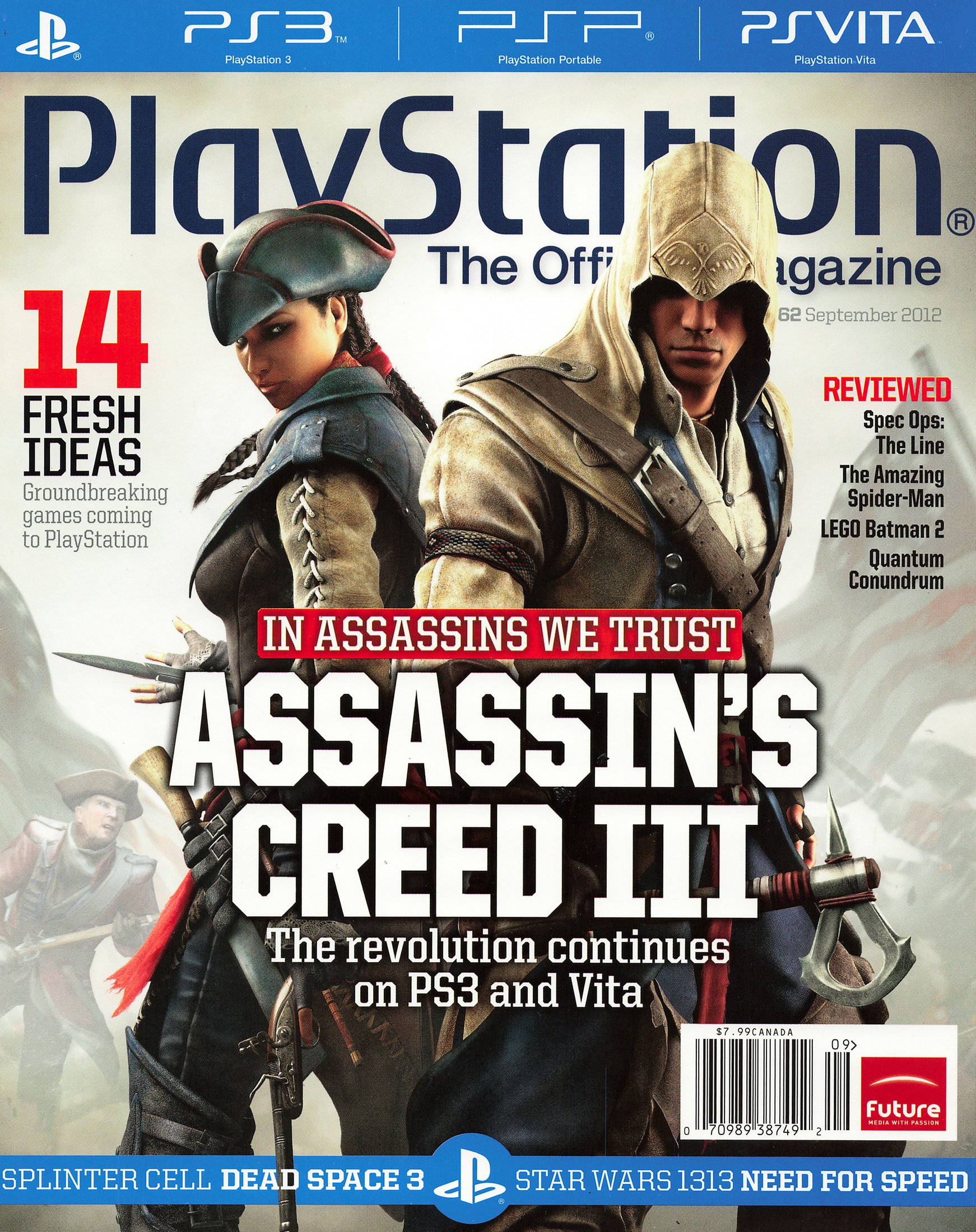 Playstation: The Official Magazine Issue 62 (September 2012)