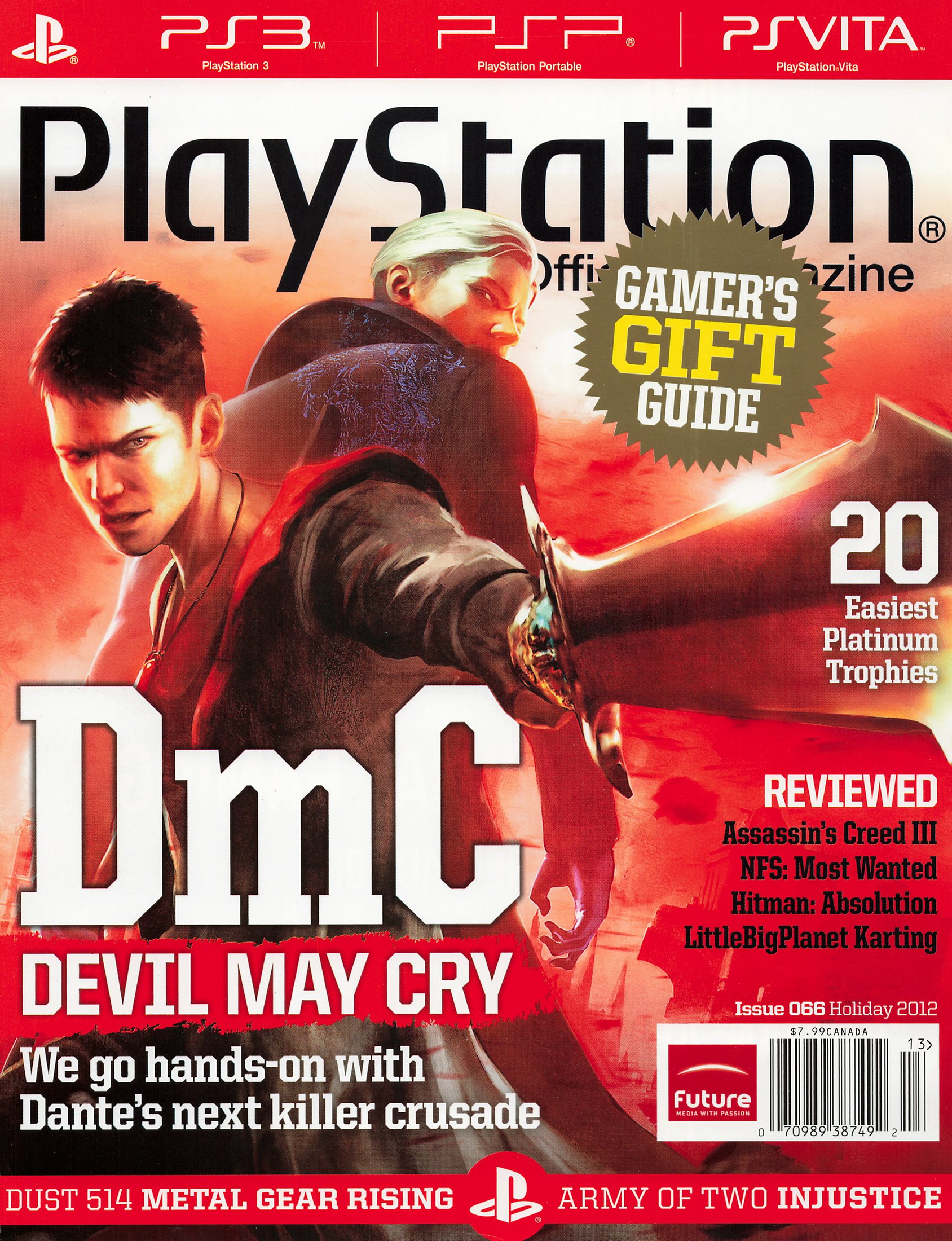 Playstation: The Official Magazine Issue 66 (Holiday 2012)