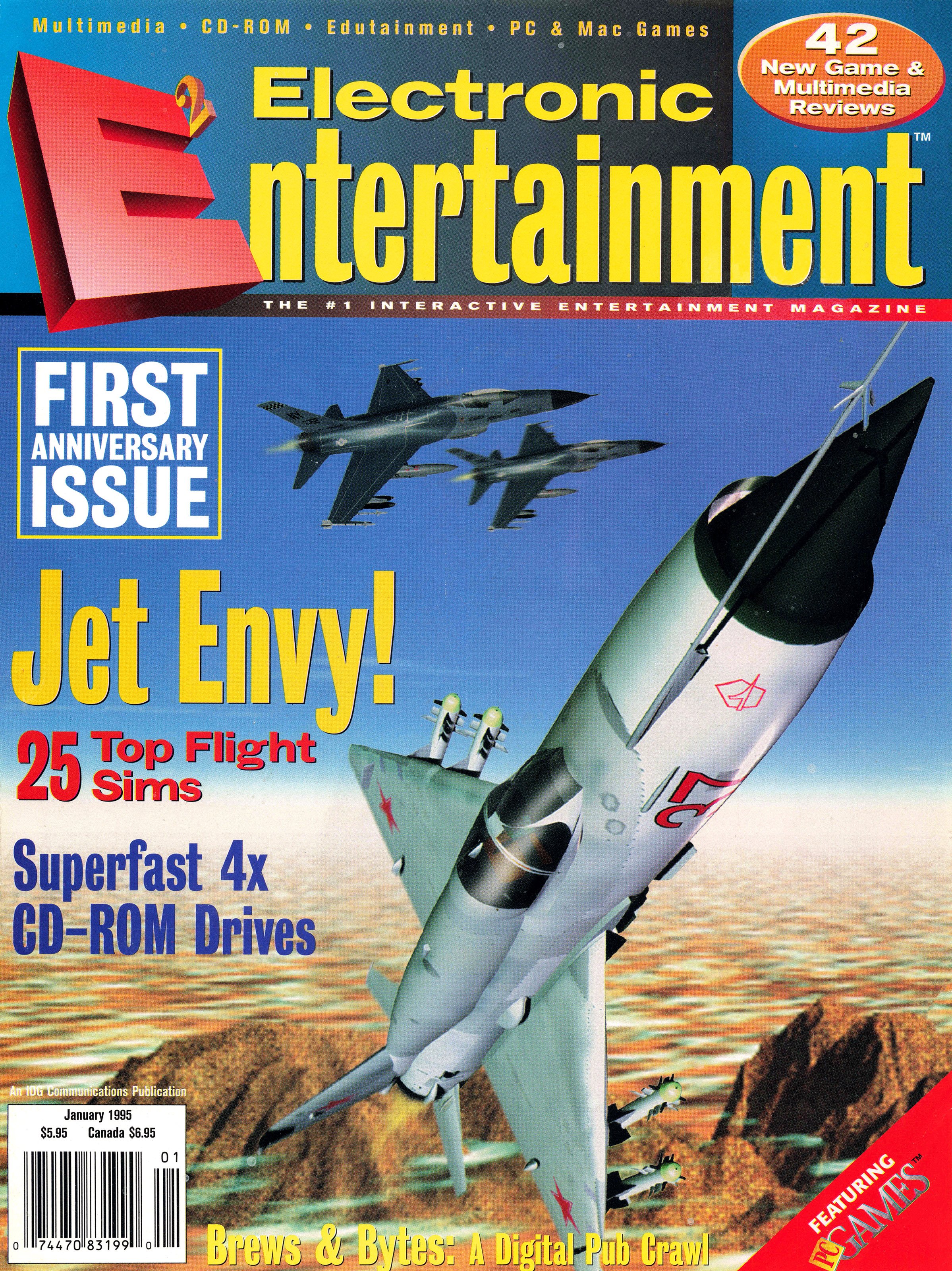 Electronic Entertainment Issue 013 (January 1995)