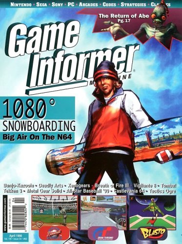 More information about "Game Informer Issue 060 (April 1998)"