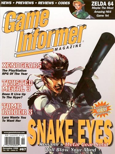 More information about "Game Informer Issue 067 (November 1998)"