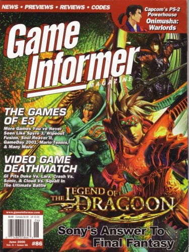 More information about "Game Informer Issue 086 (June 2000)"