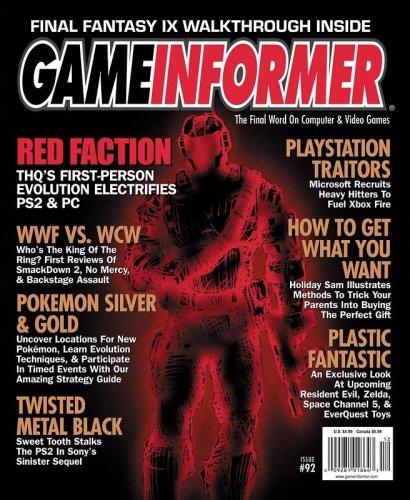 More information about "Game Informer Issue 092 (December 2000)"