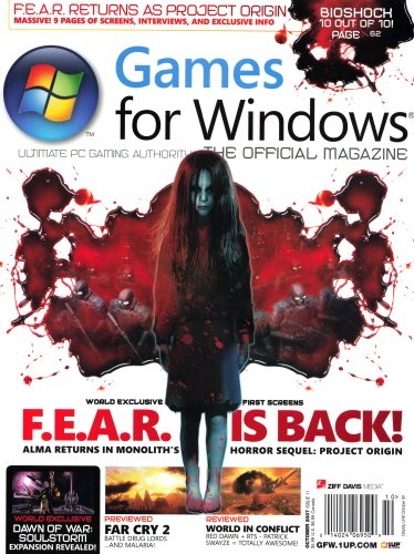 More information about "Games for Windows Issue 11 (October 2007)"