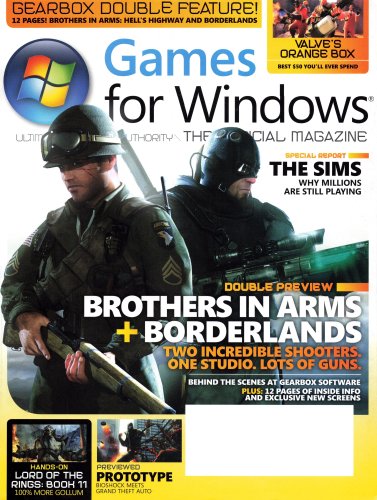 More information about "Games for Windows Issue 12 (November 2007)"