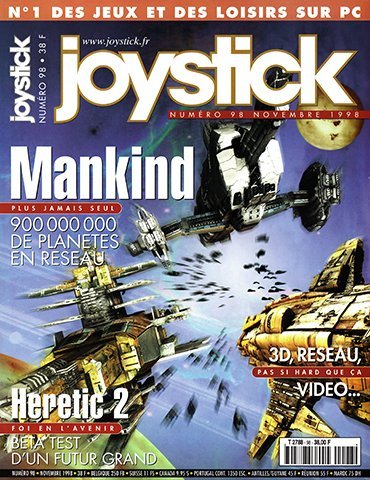 More information about "Joystick Issue 098 (November 1998)"