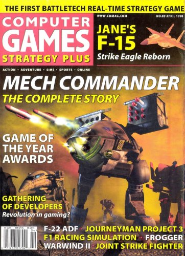 More information about "Computer Games Strategy Plus Issue 089 (April 1998)"