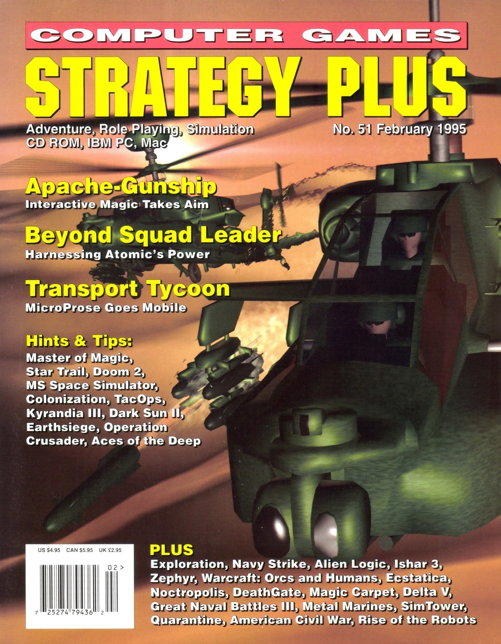 Computer Games Strategy Plus Issue 051 (February 1995)