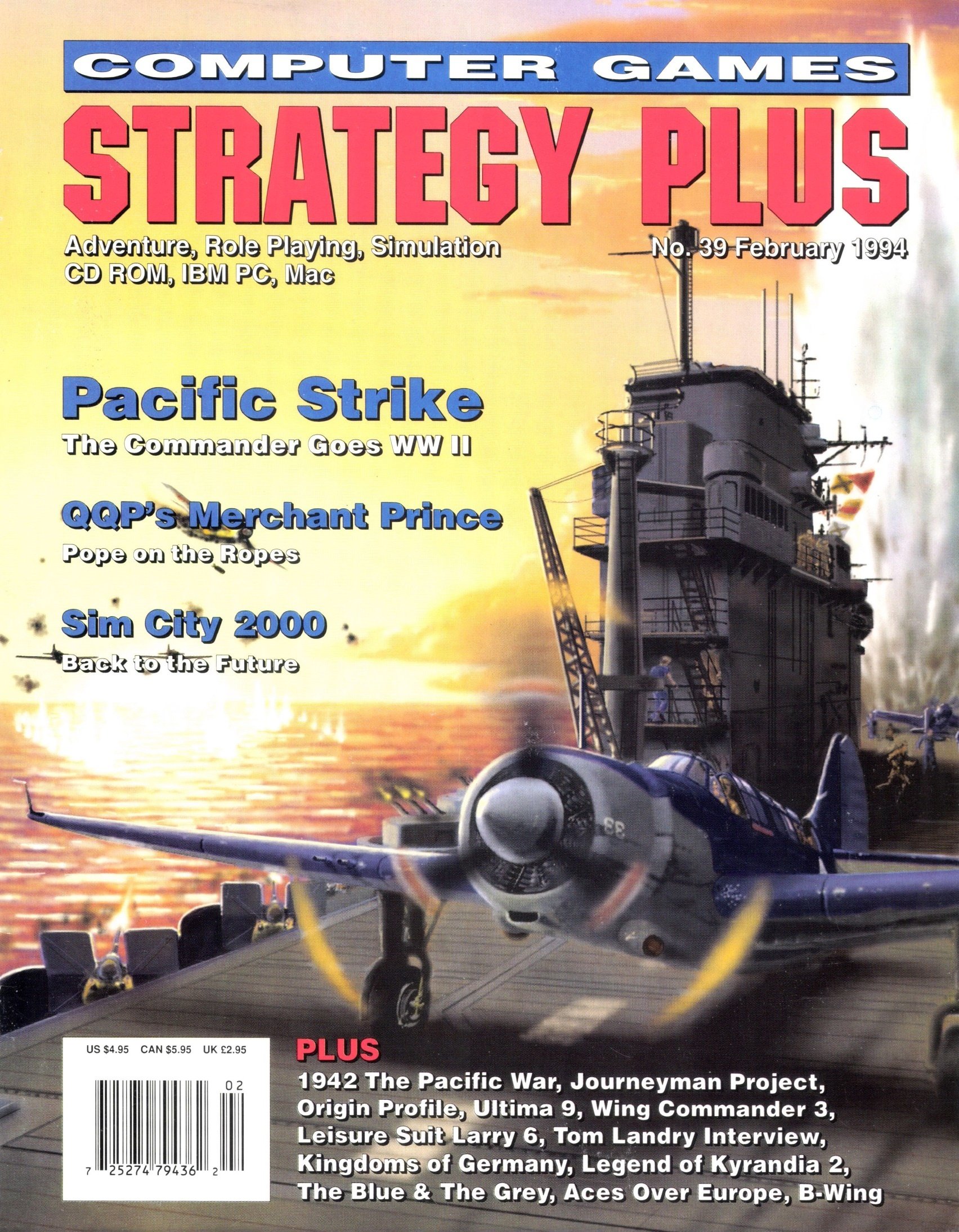 Computer Games Strategy Plus Issue 039 (February 1994)