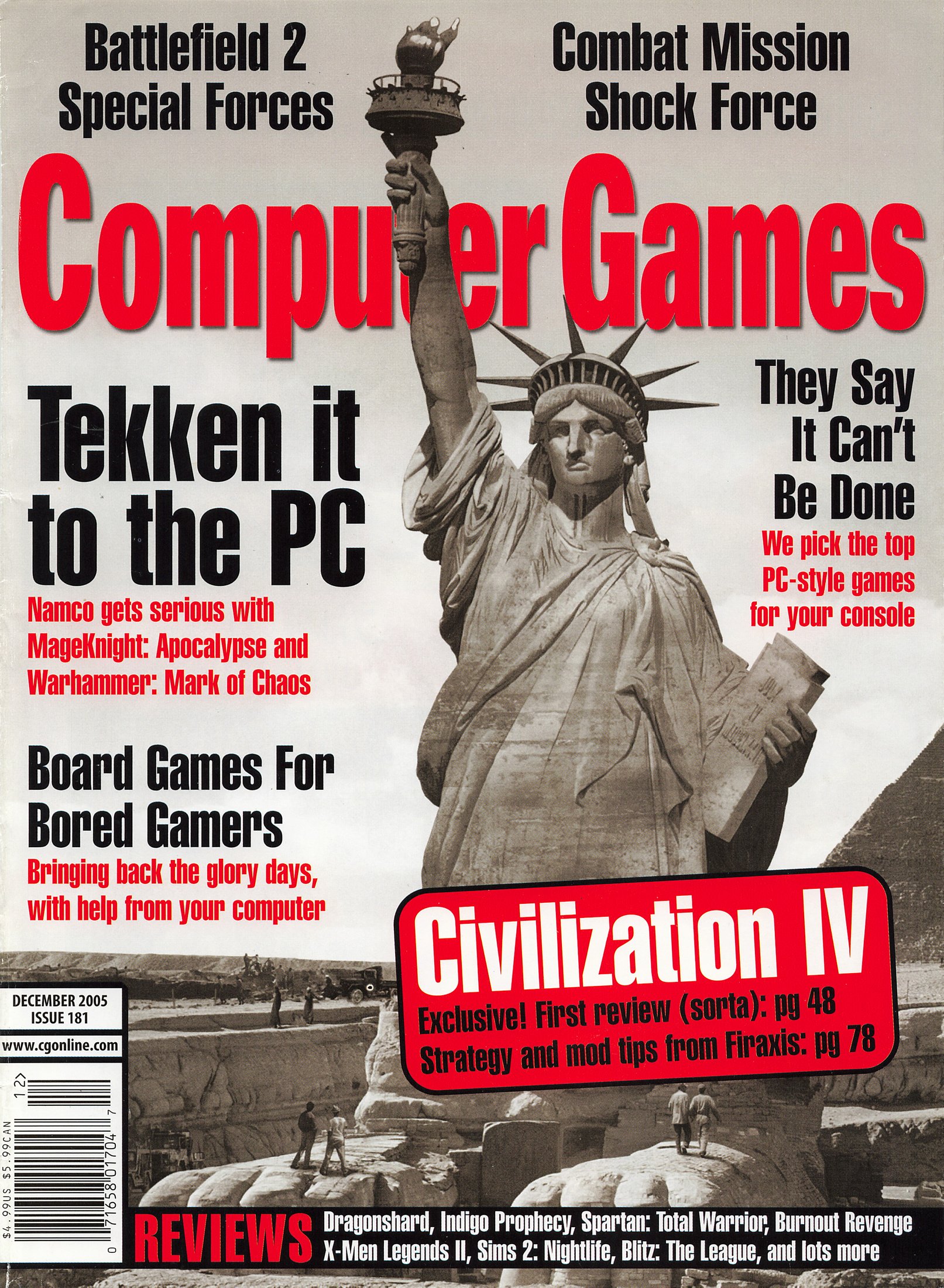 Computer Games Issue 181 (December 2005)