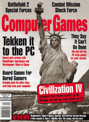 More information about "Computer Games Issue 181 (December 2005)"