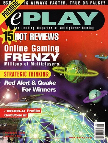 More information about "ePlay Issue 1 (August 1997)"