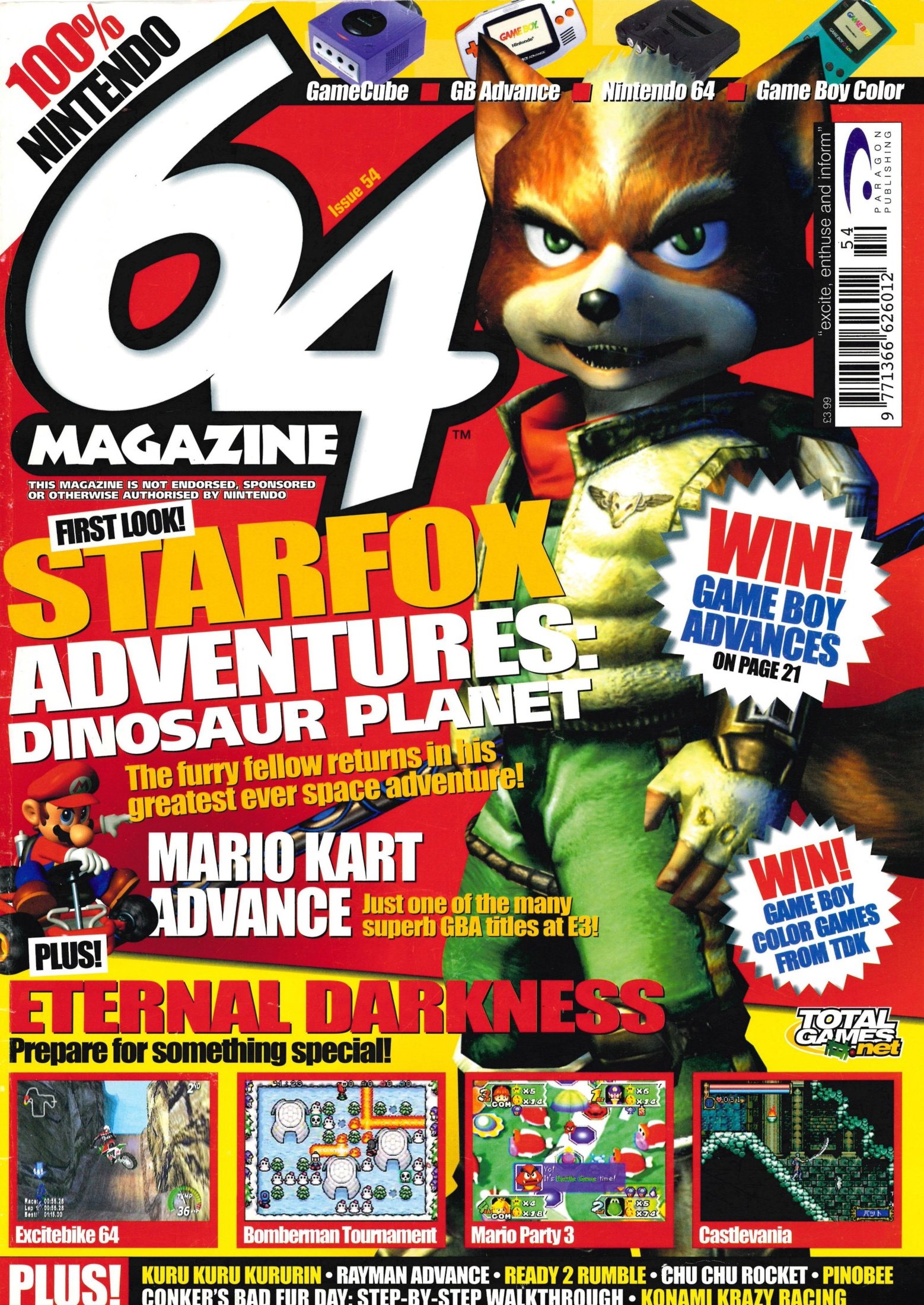 64 Magazine Issue 54 (September-October 2001)