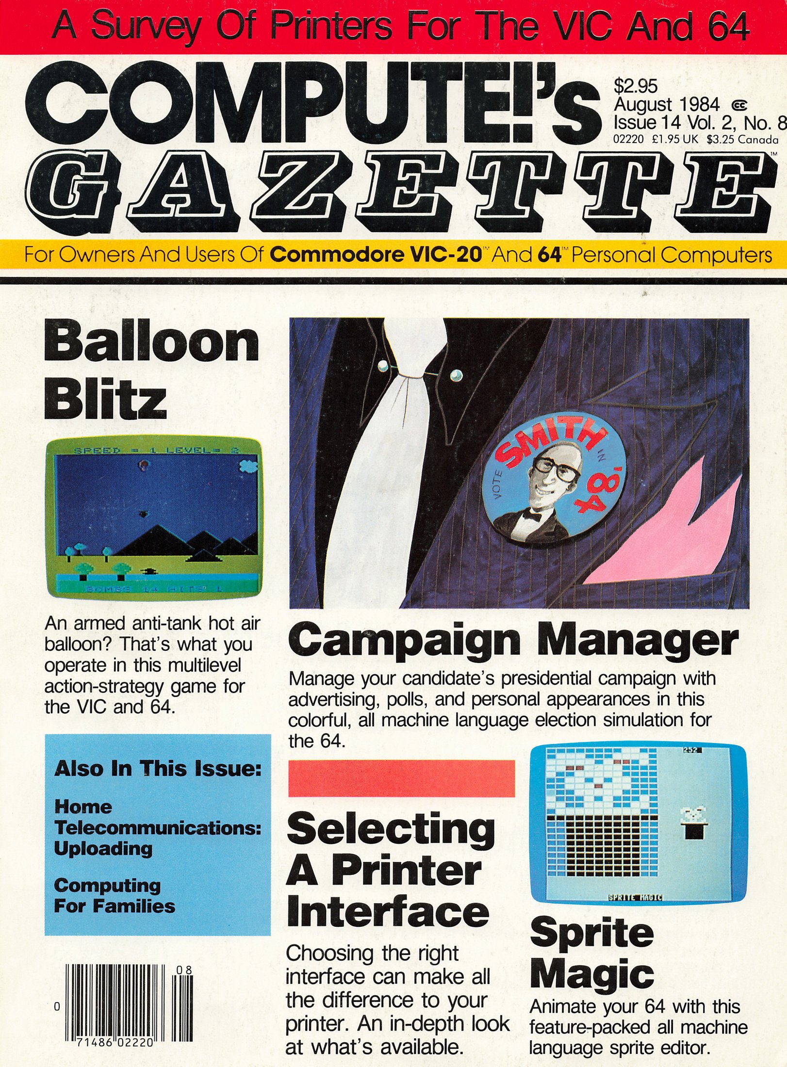 Compute!'s Gazette Issue 014 (August 1984)