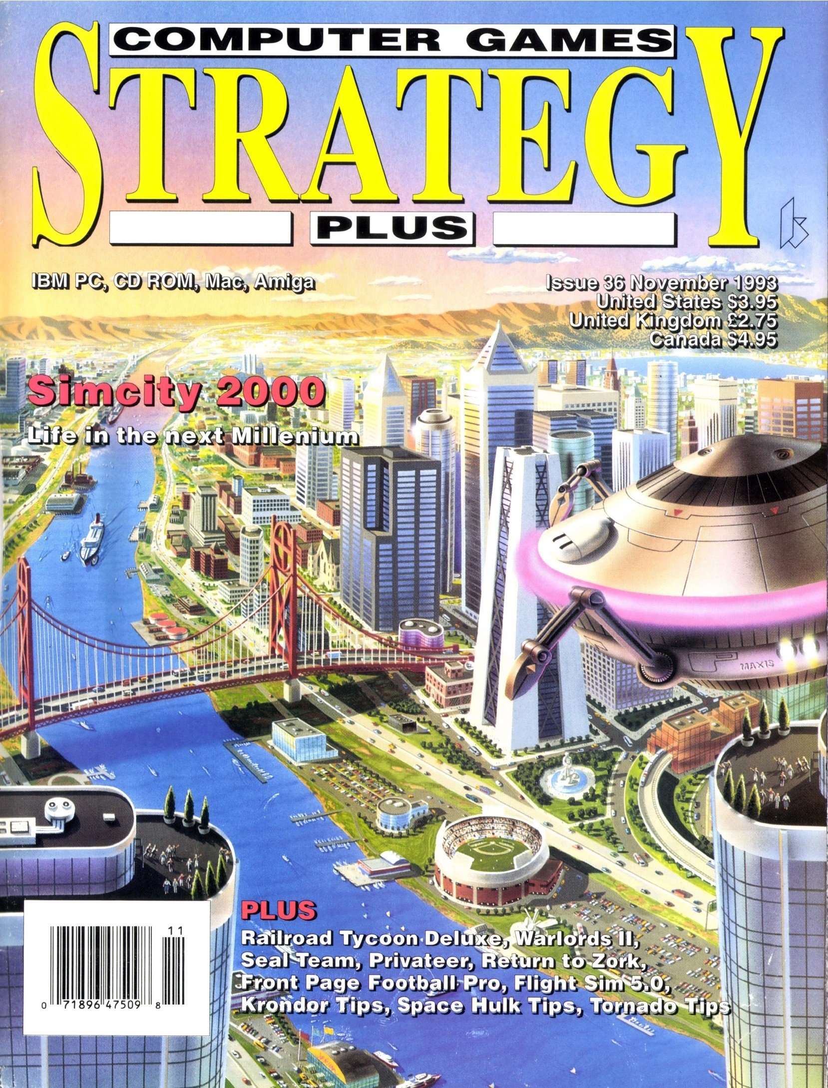 Computer Games Strategy Plus Issue 036 (November 1993)