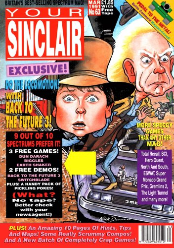 More information about "Your Sinclair Issue 63 (March 1991)"