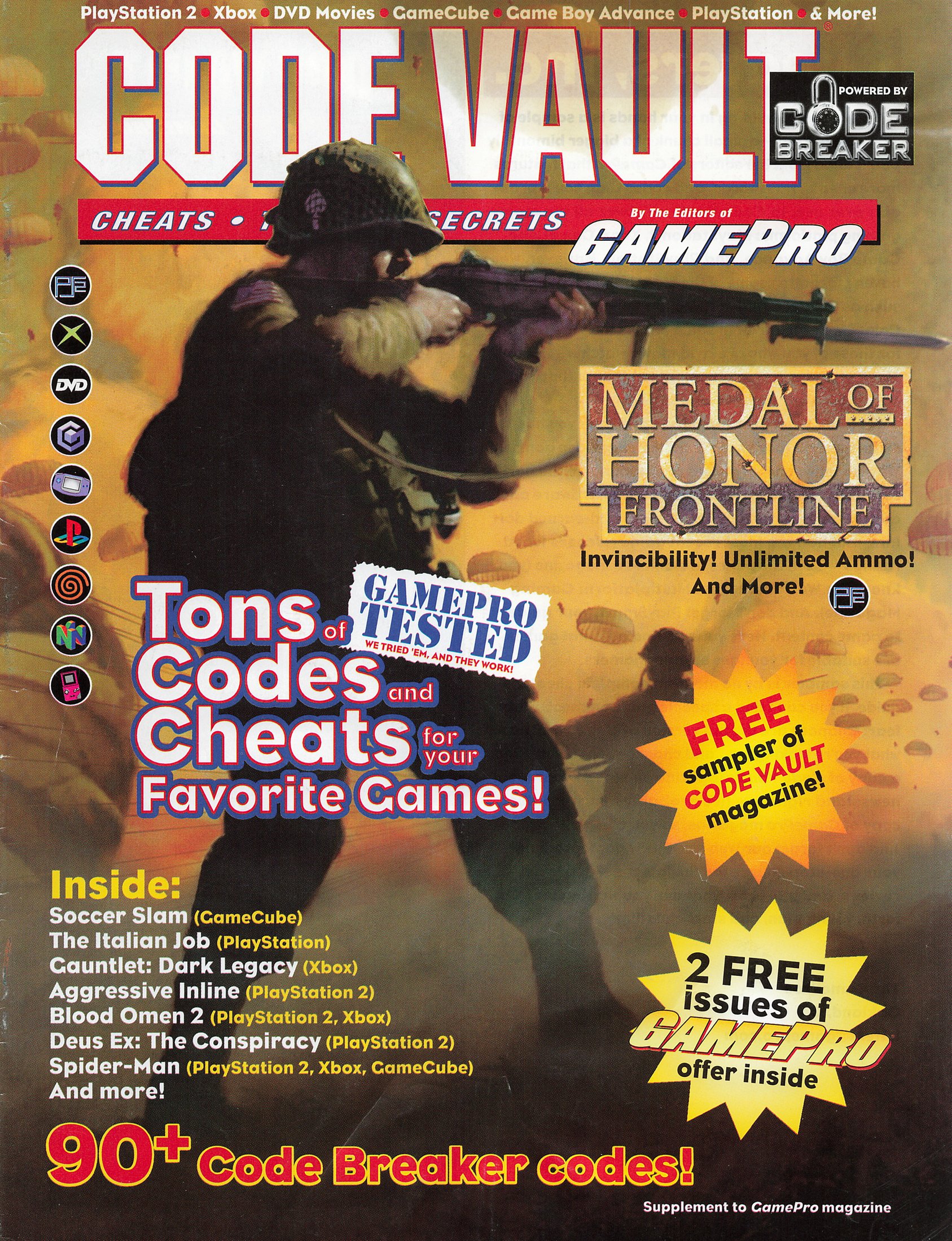 Code Vault - Supplement to GamePro Issue 170 (November 2002)