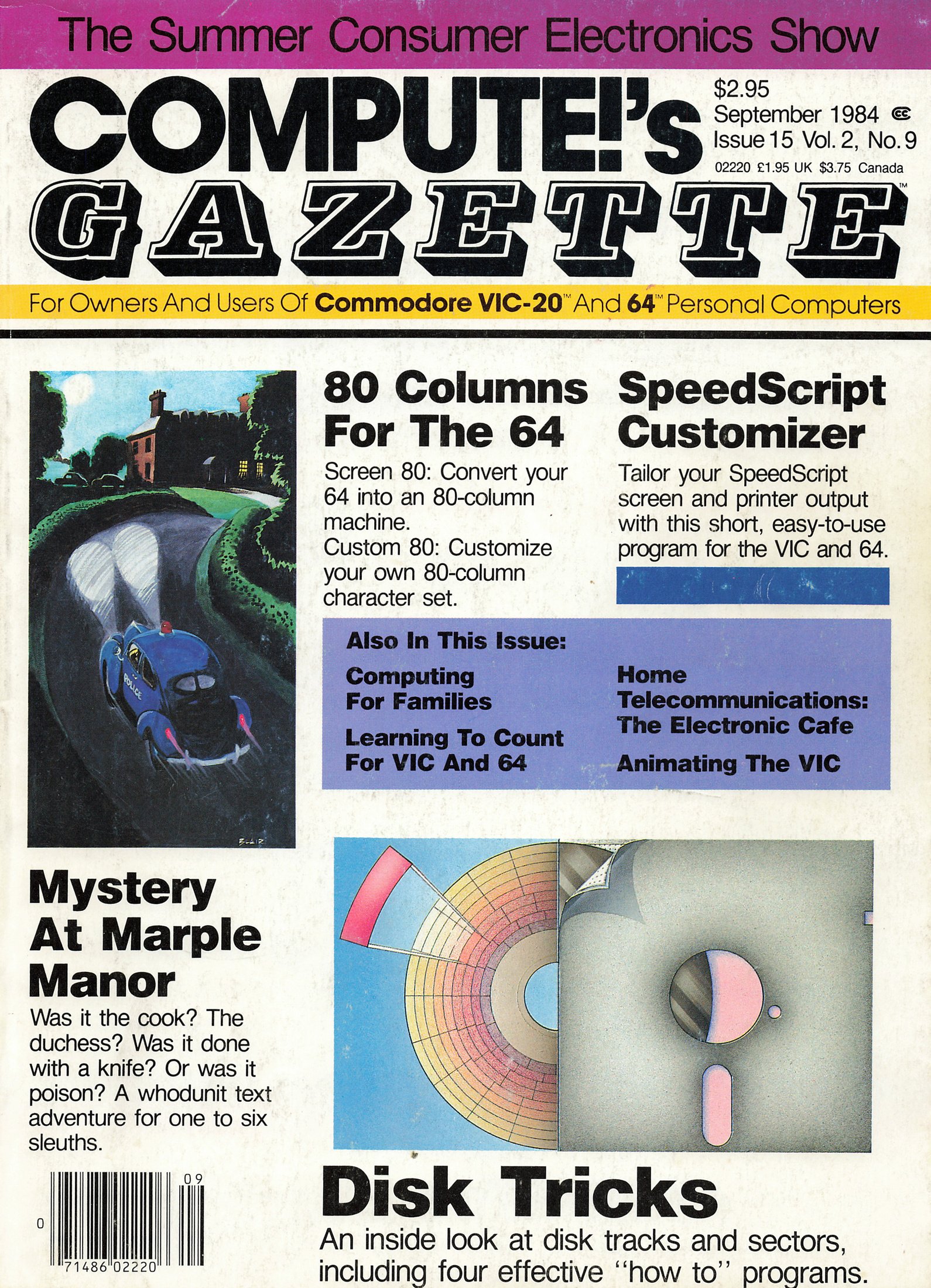 Compute!'s Gazette Issue 015 (September 1984)