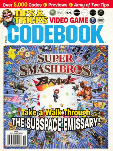 More information about "Tips & Tricks Video-Game Codebook Volume 15 Issue 04 (July-August 2008)"