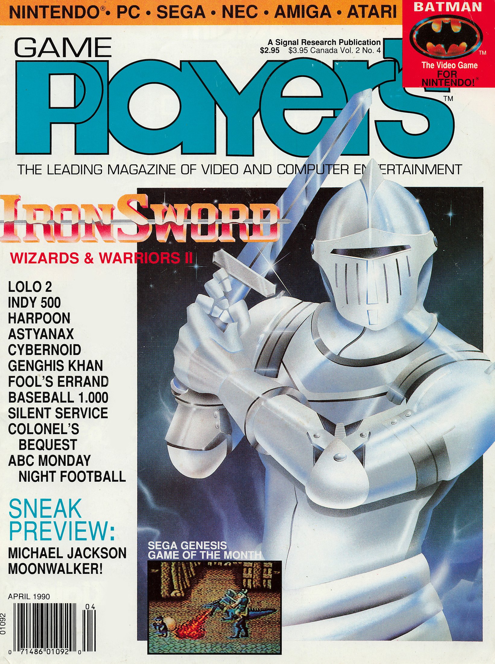 Game Player's Issue 10 - Vol. 2 No. 4 (April 1990)