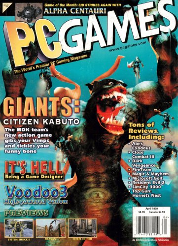 More information about "PC Games Vol. 06 No. 04 (April 1999)"