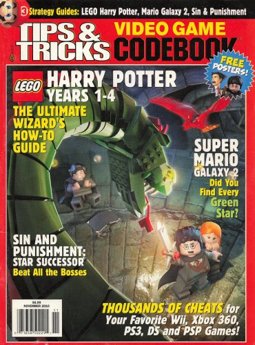 More information about "Tips & Tricks Video-Game Codebook Volume 17 Issue 08 (November 2010)"