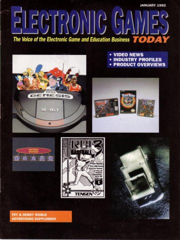 Electronic Games Today (January 1992)