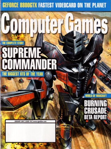 Computer Games Issue 193 (January 2007)