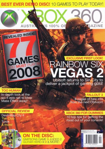 Official XBox 360 Magazine (AUS) Issue 25 (February 2008)