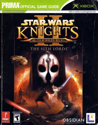 Star Wars Knights Of The Old Republic II: The Sith Lords Official Game Guide