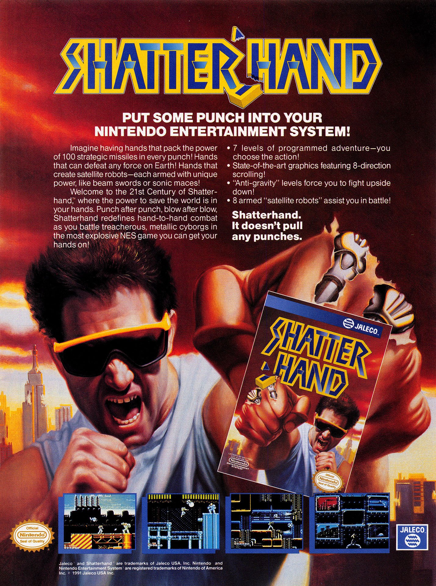 Shatterhand - Nintendo Entertainment System - Retromags Community