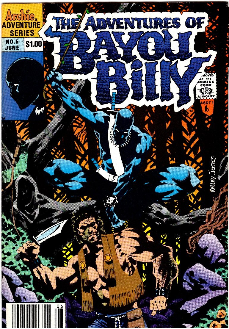 The Adventures Of Bayou Billy Issue 05 June 1990 Adventures of Bayou