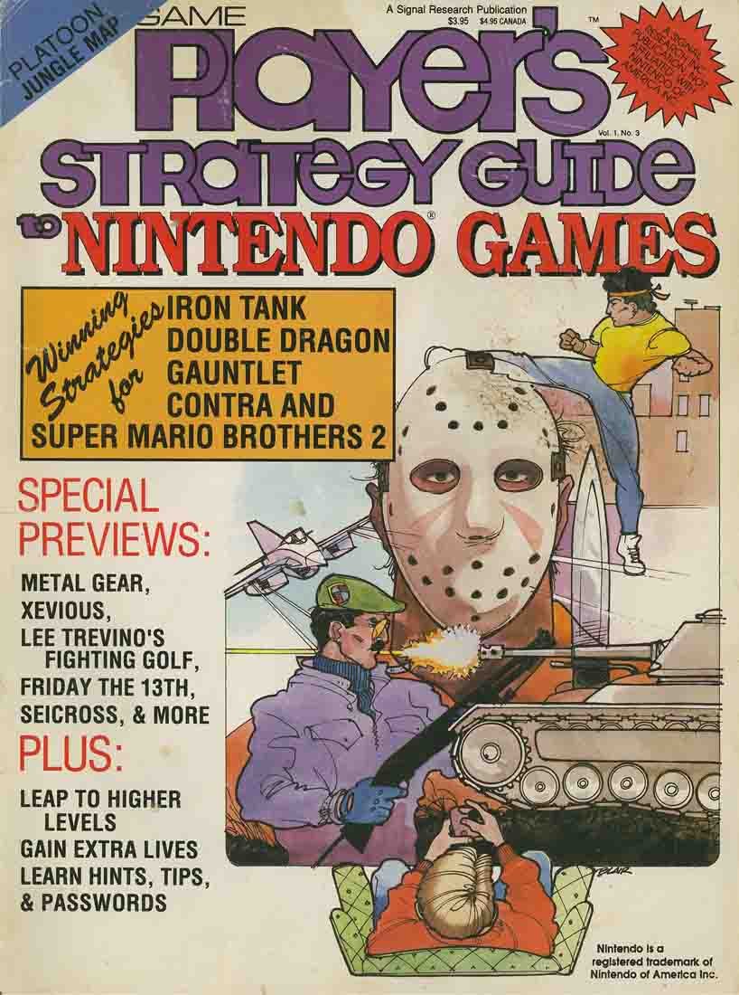 Game Player's Strategy Guide to Nintendo Games Vol.1 No.3 1988 Game