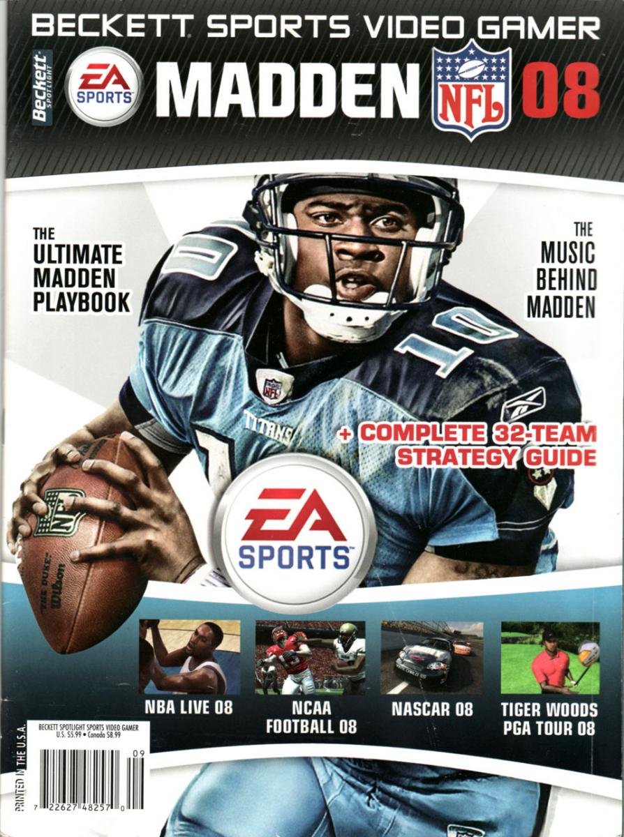 Beckett Sports Madden NFL 2008 02 - Beckett Sports - Retromags