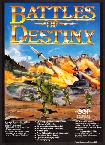 Battles of Destiny