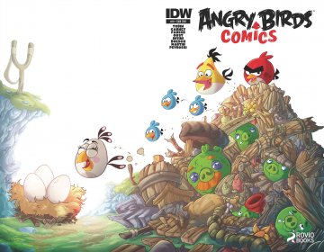 Angry Birds Comics 10 (April 2015) (subscriber cover)