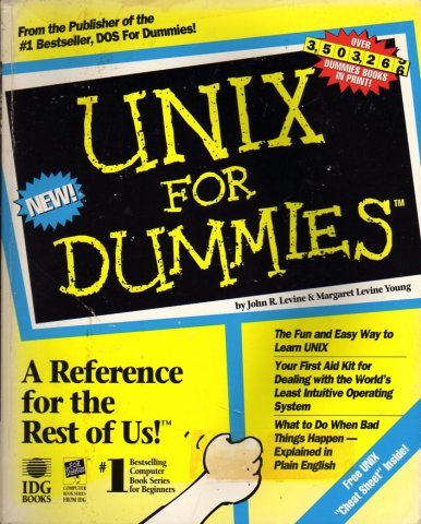 Unix for Dummies, First Edition.jpg