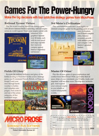 Railroad Tycoon Deluxe