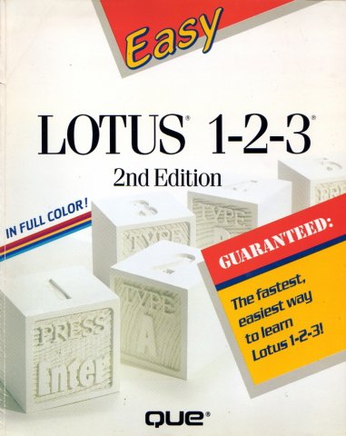 Easy Lotus 1-2-3 (2nd Edition)
