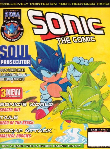 Sonic the Comic 111 (September 2, 1997)