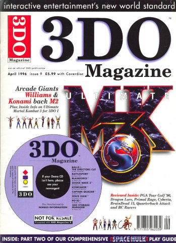 3DO Magazine UK Issue 09 April 1996